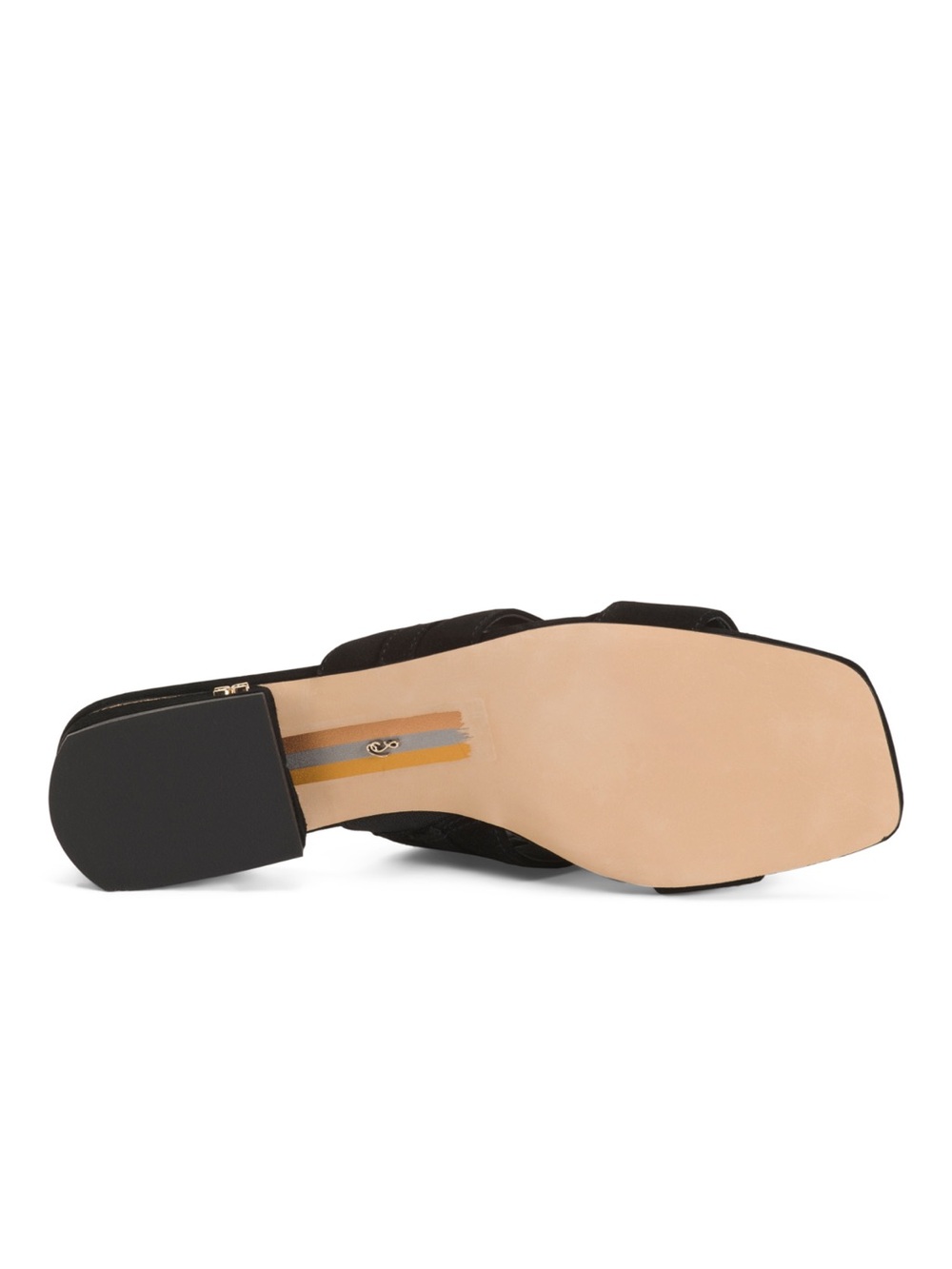 Sam Edelman Black Suede Darby Slides NWT - Picture 3 of 3